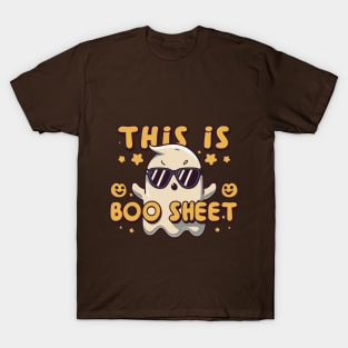 Cool Ghost This Is Some Boo Sheet T-Shirt